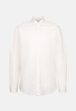 Regular Flanellhemd Uni in Ecru |  Seidensticker Onlineshop