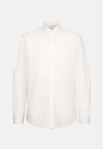 Regular Flanellhemd Uni in Ecru |  Seidensticker Onlineshop