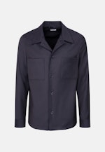 Regular Casual Hemd Uni in Dunkelblau |  Seidensticker Onlineshop