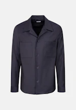 Regular Casual Hemd Uni in Dunkelblau |  Seidensticker Onlineshop