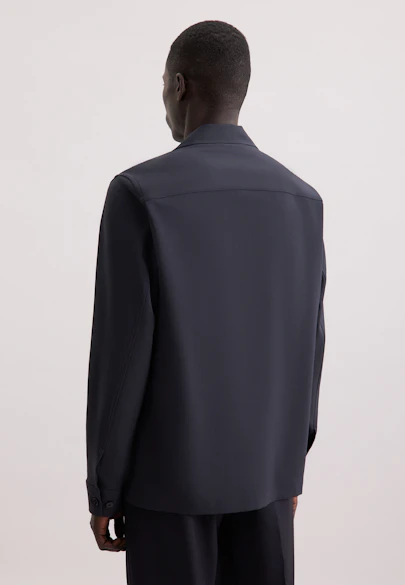 Regular Casual shirt Uni in Grey |  Seidensticker Onlineshop