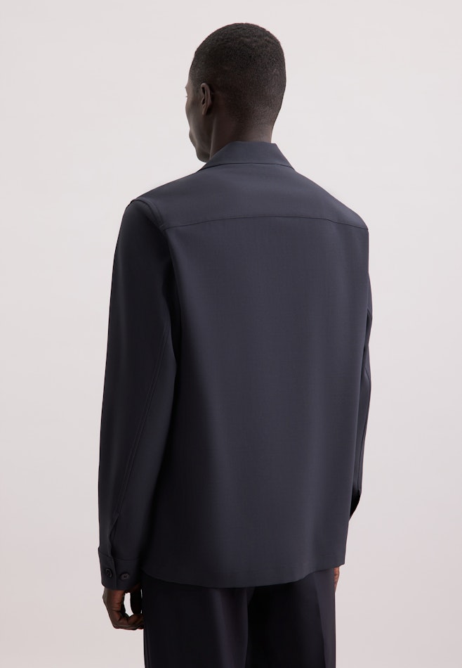 Regular Casual Hemd Uni in Grau | Seidensticker Onlineshop