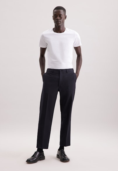 Regular Chino Uni in Dunkelblau |  Seidensticker Onlineshop