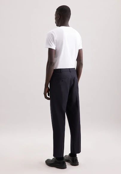 Regular Chino Uni in Dunkelblau |  Seidensticker Onlineshop