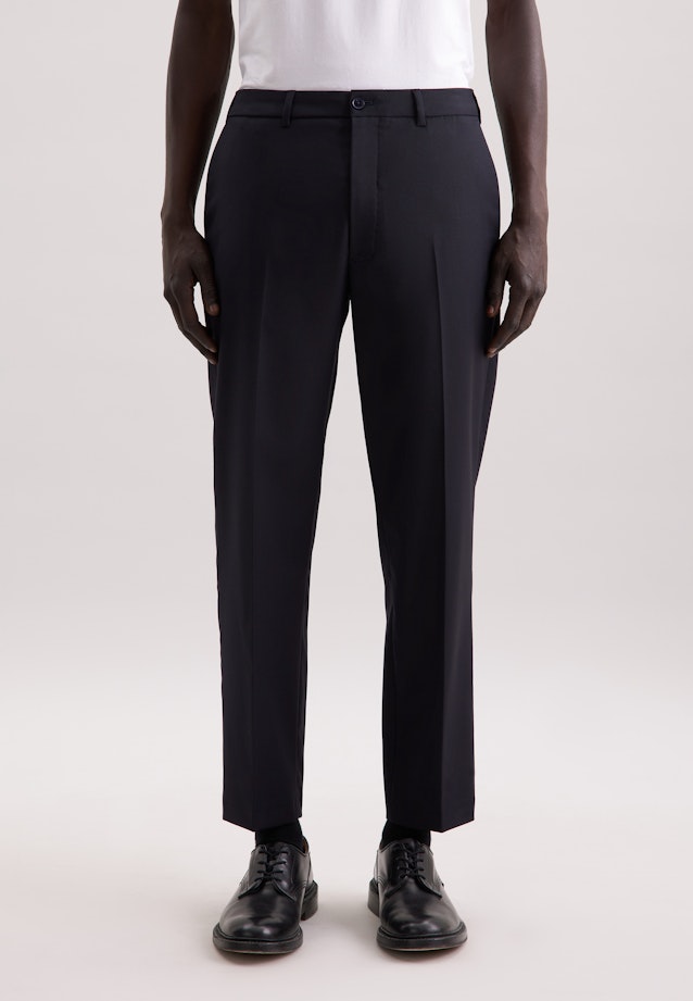 Regular Chino Uni in Dunkelblau |  Seidensticker Onlineshop