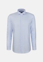 Regular Business Hemd Karo in Hellblau |  Seidensticker Onlineshop