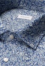 Regular Business shirt Paisley in Dunkelblau |  Seidensticker Onlineshop