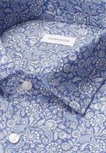 Regular Business Hemd Paisley in Dunkelblau |  Seidensticker Onlineshop