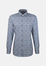 Regular Business shirt Paisley in Dunkelblau |  Seidensticker Onlineshop