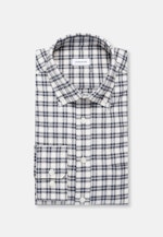 Regular Flanellhemd Karo in Grau |  Seidensticker Onlineshop