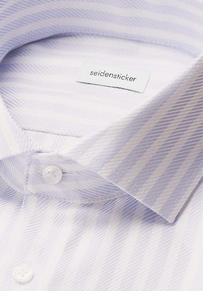 Slim Chemise d'affaires Rayures dans Bleu Clair | Boutique en ligne Seidensticker