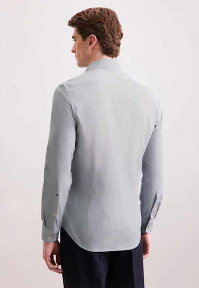 Slim Chemise d'affaires Imprimé in Bleu Foncé |  Seidensticker Onlineshop