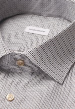 Slim Business Hemd Druck in Dunkelblau |  Seidensticker Onlineshop