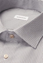 Slim Business Hemd Druck in Dunkelblau |  Seidensticker Onlineshop