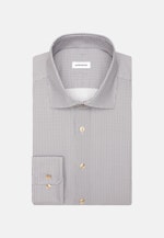 Slim Business Hemd Druck in Dunkelblau |  Seidensticker Onlineshop