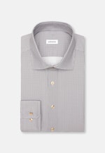 Slim Business Hemd Druck in Dunkelblau |  Seidensticker Onlineshop