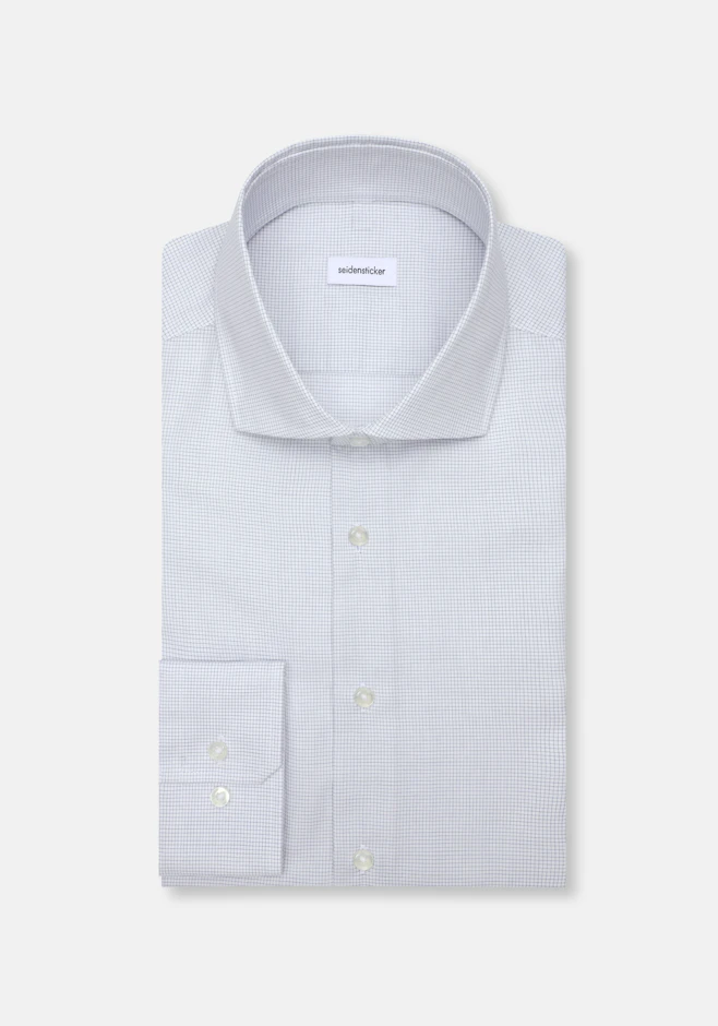 Slim Chemise d'affaires carreaux dans Vert | Boutique en ligne Seidensticker