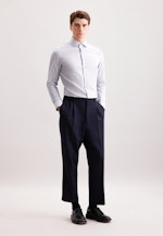 Slim Business shirt Check in Dunkelblau |  Seidensticker Onlineshop