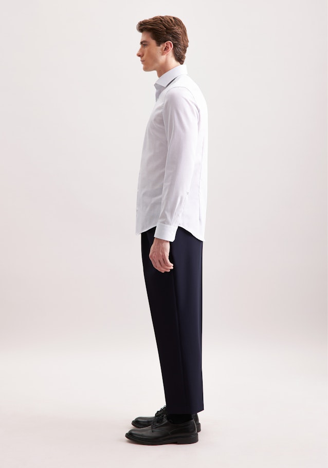 Slim Business shirt Check in Dunkelblau | Seidensticker Onlineshop