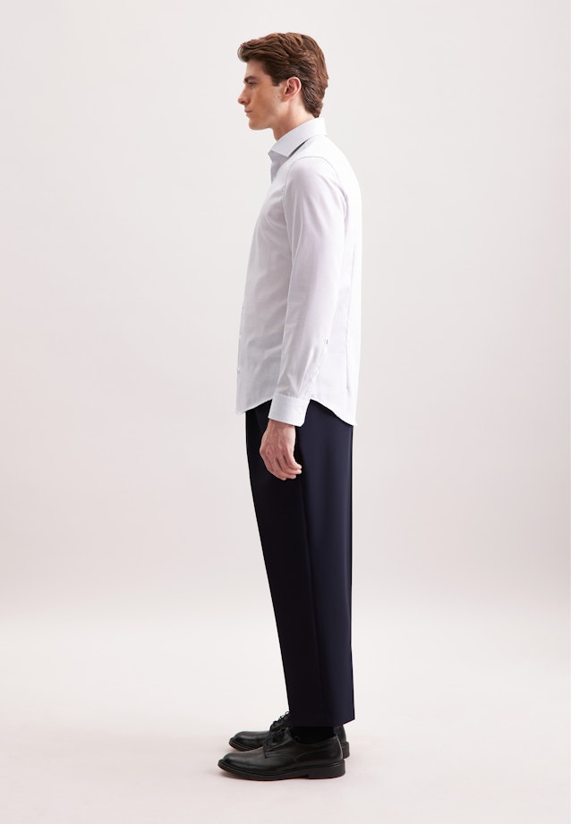 Slim Business shirt Check in Dunkelblau |  Seidensticker Onlineshop