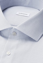 Slim Business Hemd Karo in Dunkelblau |  Seidensticker Onlineshop
