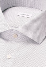 Slim Business Hemd Karo in Dunkelblau |  Seidensticker Onlineshop