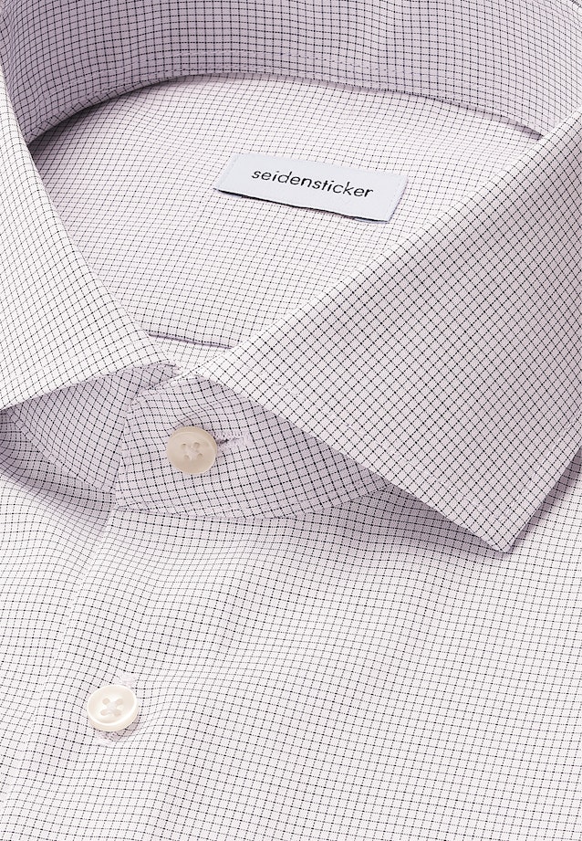 Slim Business Hemd Karo in Dunkelblau |  Seidensticker Onlineshop