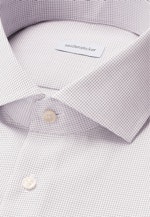 Slim Business shirt Check in Dunkelblau |  Seidensticker Onlineshop