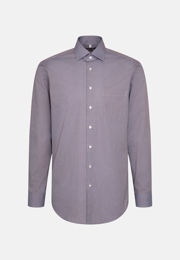 Regular Chemise d'affaires Motifs géométriques in Rouge |  Seidensticker Onlineshop