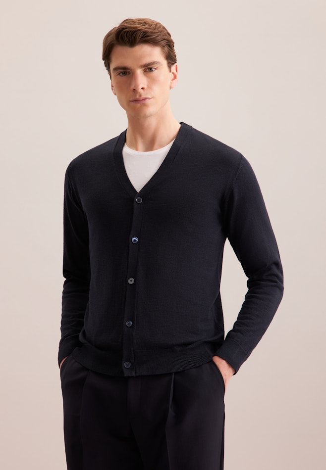 Cardigan in Dunkelblau | Seidensticker online shop