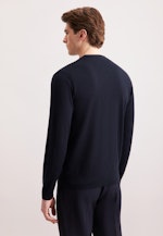 Regular Cardigan in Dunkelblau |  Seidensticker Onlineshop