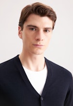 Regular Cardigan in Dunkelblau |  Seidensticker Onlineshop