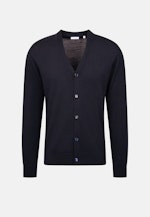 Regular Cardigan in Dunkelblau |  Seidensticker Onlineshop
