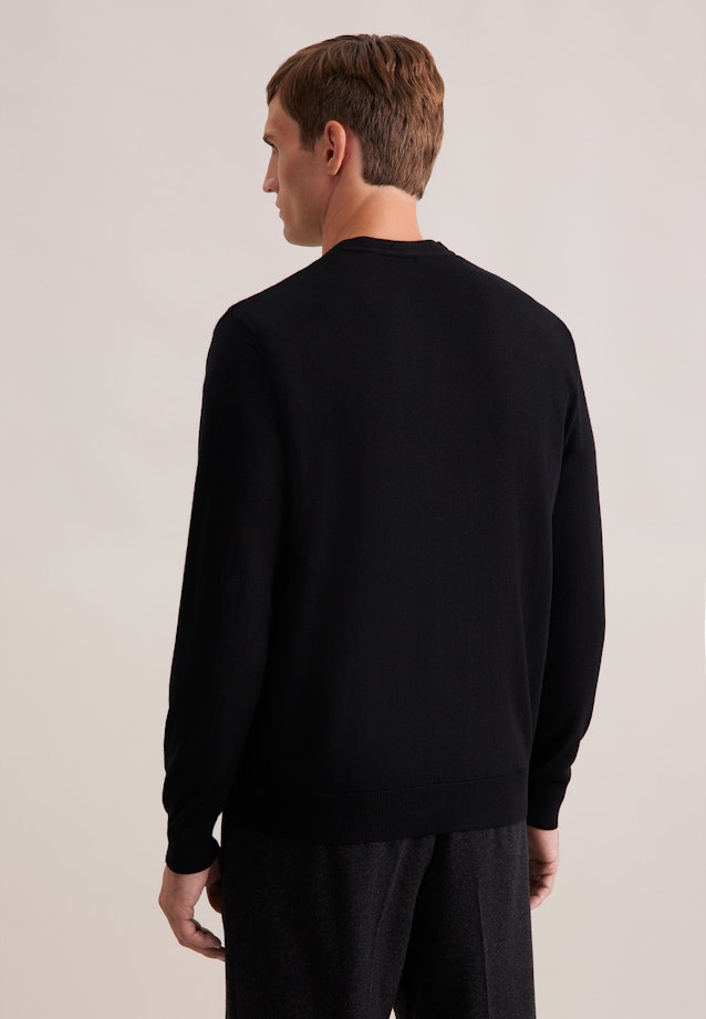 Regular Cardigan in Schwarz |  Seidensticker Onlineshop