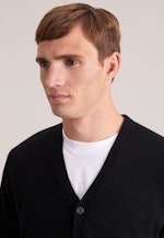 Regular Cardigan in Schwarz |  Seidensticker Onlineshop