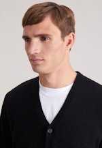 Regular Cardigan in Schwarz |  Seidensticker Onlineshop