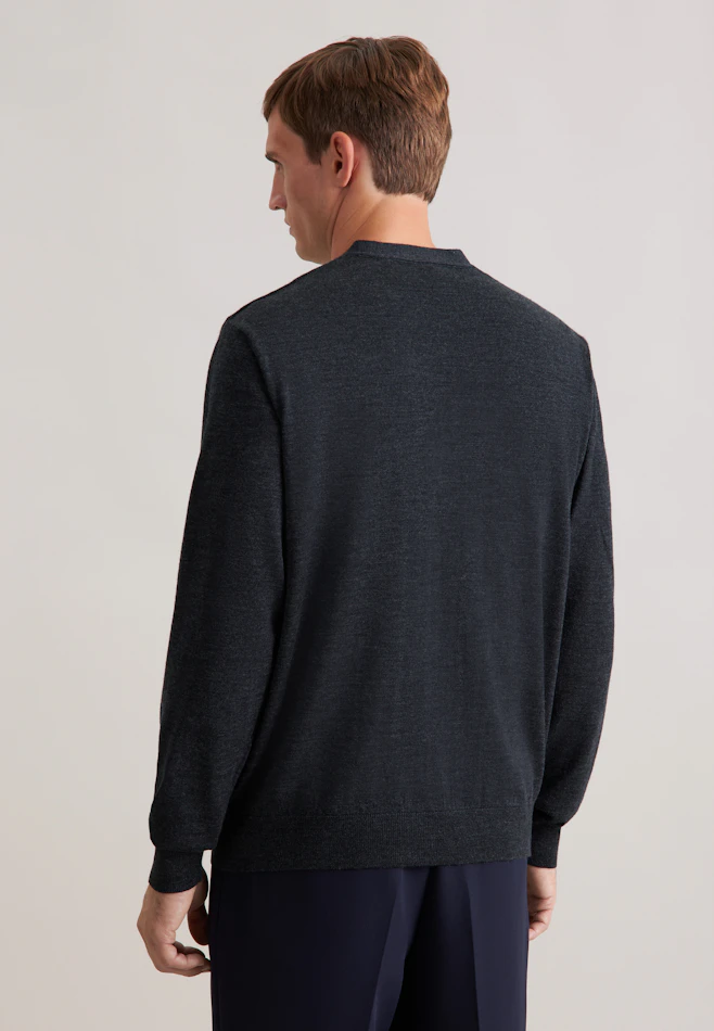 Regular Cardigan in Grau | Seidensticker Onlineshop