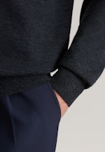 V-neck Cardigan in Grey |  Seidensticker Onlineshop