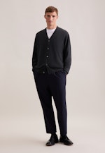 Regular Cardigan in Grau |  Seidensticker Onlineshop