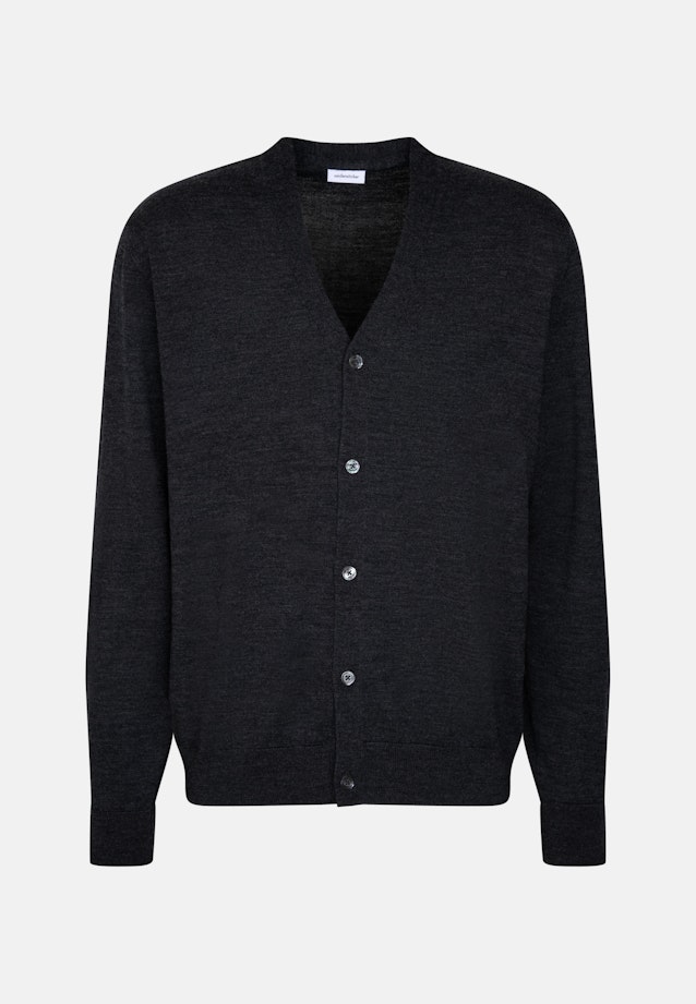 Regular Cardigan in Grau |  Seidensticker Onlineshop