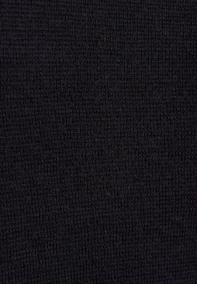 Regular Strick-Jacke in Dunkelblau |  Seidensticker Onlineshop