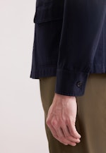 Regular Jacke Uni in Dunkelblau |  Seidensticker Onlineshop