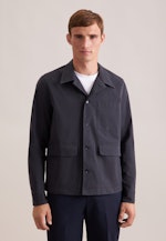 Regular Jacke Uni in Grau |  Seidensticker Onlineshop