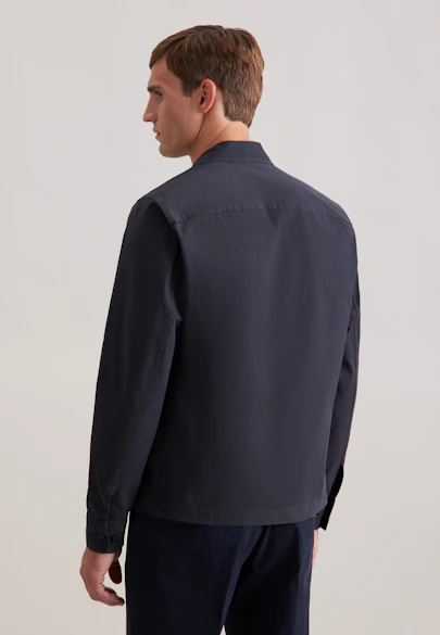 Regular Jacke Uni in Grau |  Seidensticker Onlineshop