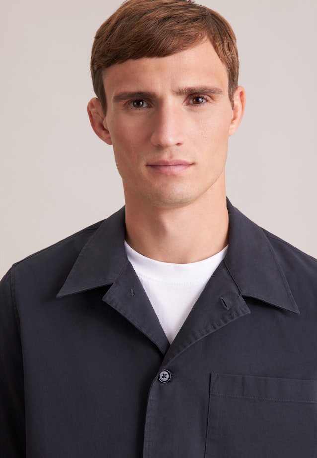 Regular Jacke Uni in Grau |  Seidensticker Onlineshop