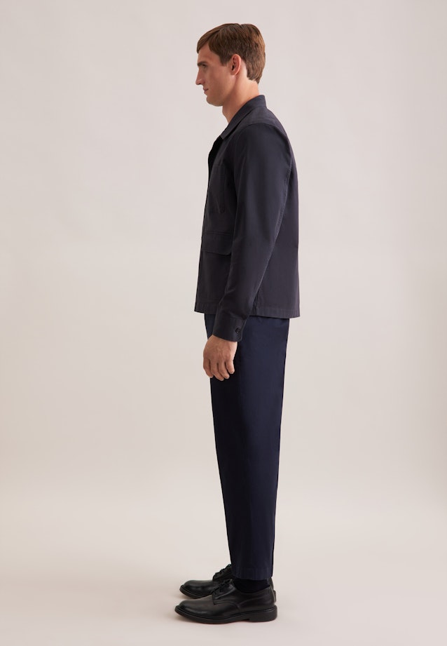 Regular Jacke Uni in Grau |  Seidensticker Onlineshop