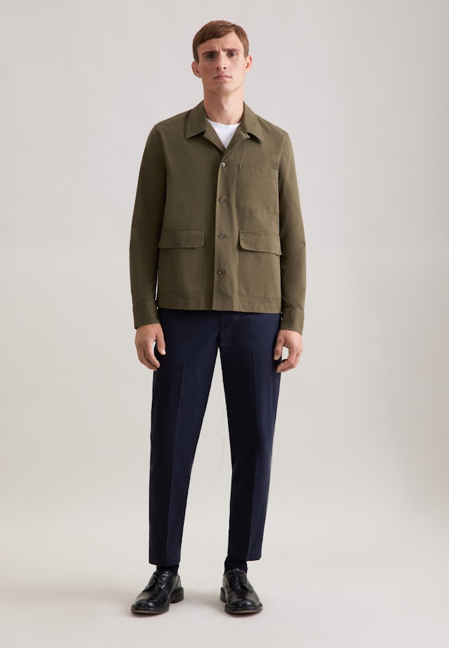 Regular Jacket in Grün |  Seidensticker Onlineshop