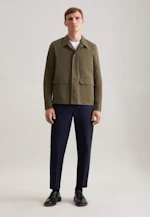 Regular Jacke Uni in Grün |  Seidensticker Onlineshop