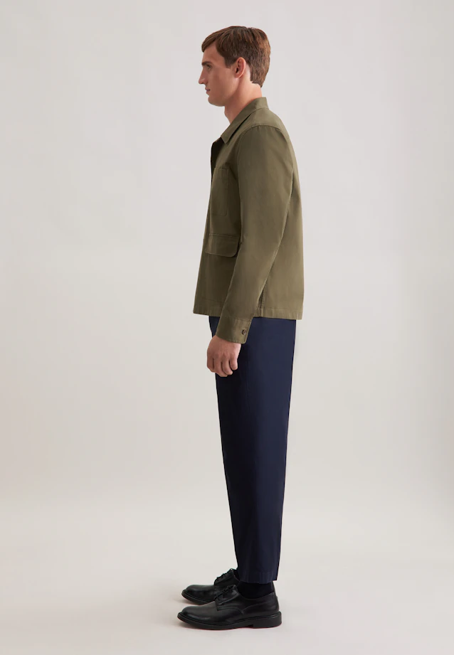 Regular Jacke Uni in Grün |  Seidensticker Onlineshop