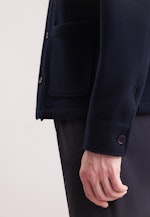 Regular Jacke Uni in Dunkelblau |  Seidensticker Onlineshop